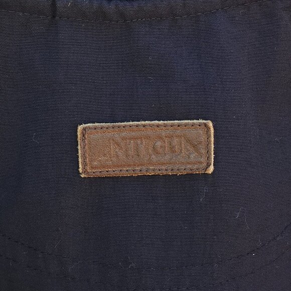 VINTAGE CN RAIL Employee Pullover Windbreaker Men's Size XL White and Black Knit - Picture 5 of 8